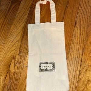 Gucci Ivory Canvas Tote